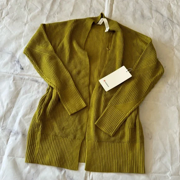 SOLD❤️🔥LULULEMON cashlu sweater wrap cardigan ✨ - Picture 6 of 16